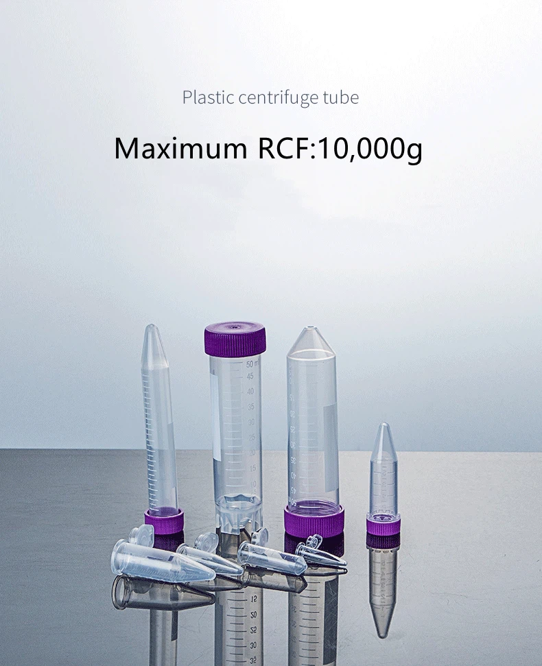 plastic centrifuge tubes