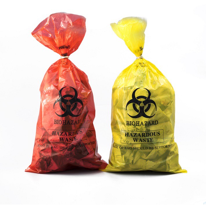 plastic medical waste bags