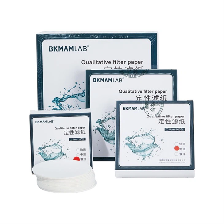 Papel de filtro de laboratorio