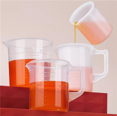 Vaso de plástico/taza medidora